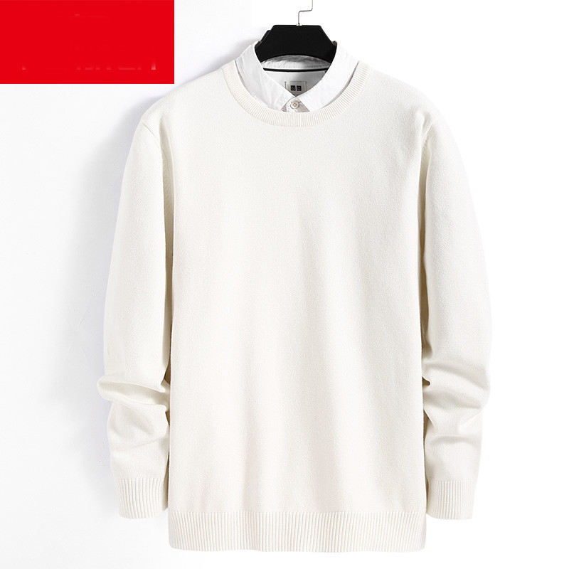 Kelių modelių žieminis vyriškas megztinis su ovalia iškirpte