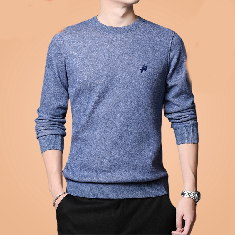 Ležeran muški pulover sa vezom - dva modela