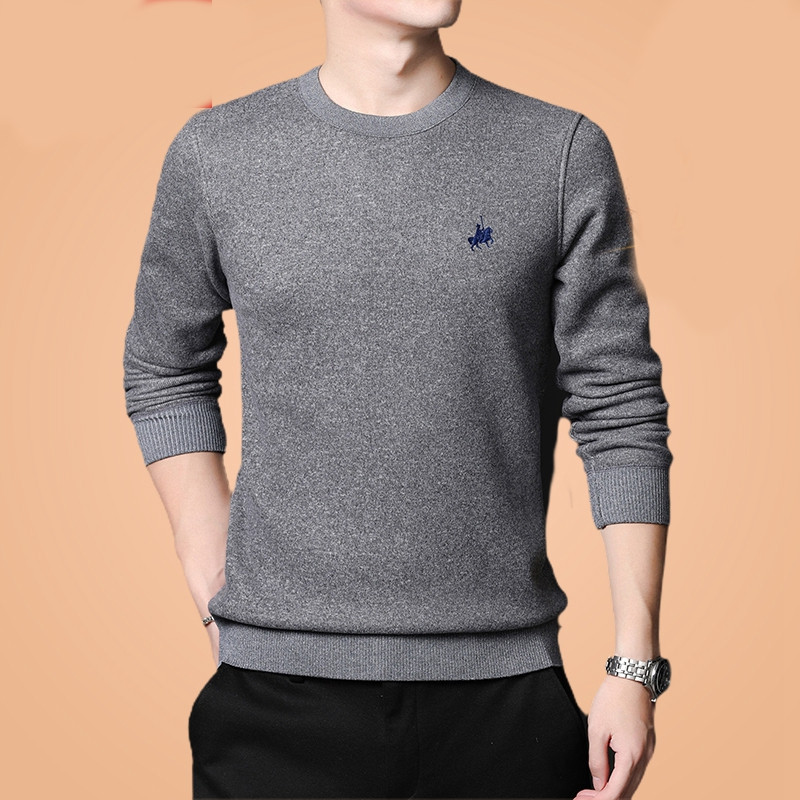 Ležeran muški pulover sa vezom - dva modela