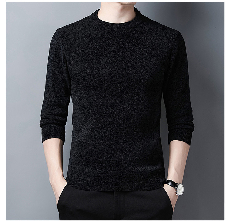 Férfi gyapjú pulóver hímzéssel - több modell