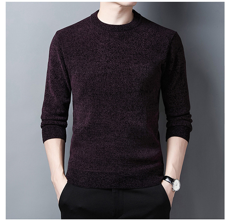 Férfi gyapjú pulóver hímzéssel - több modell