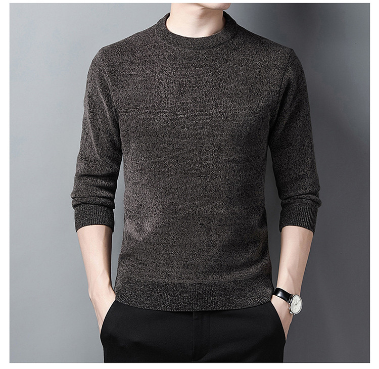 Férfi gyapjú pulóver hímzéssel - több modell