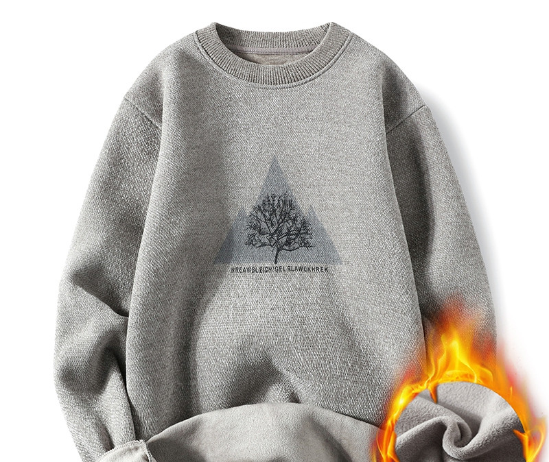 Férfi pulóver ovális nyakkivágással, többféle modellben