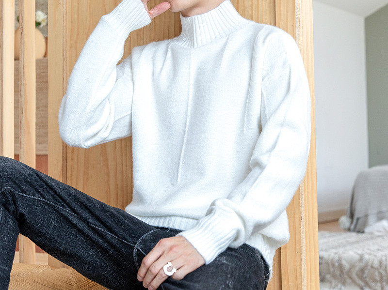 Ανδρικό πουλόβερ χρωματιστό  - δύο μοντέλα