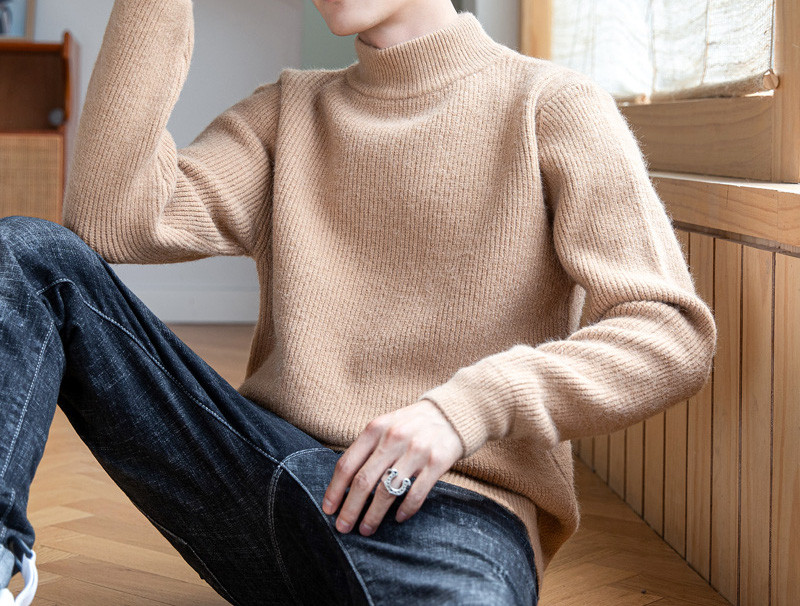 Ανδρικό πουλόβερ χρωματιστό  - δύο μοντέλα