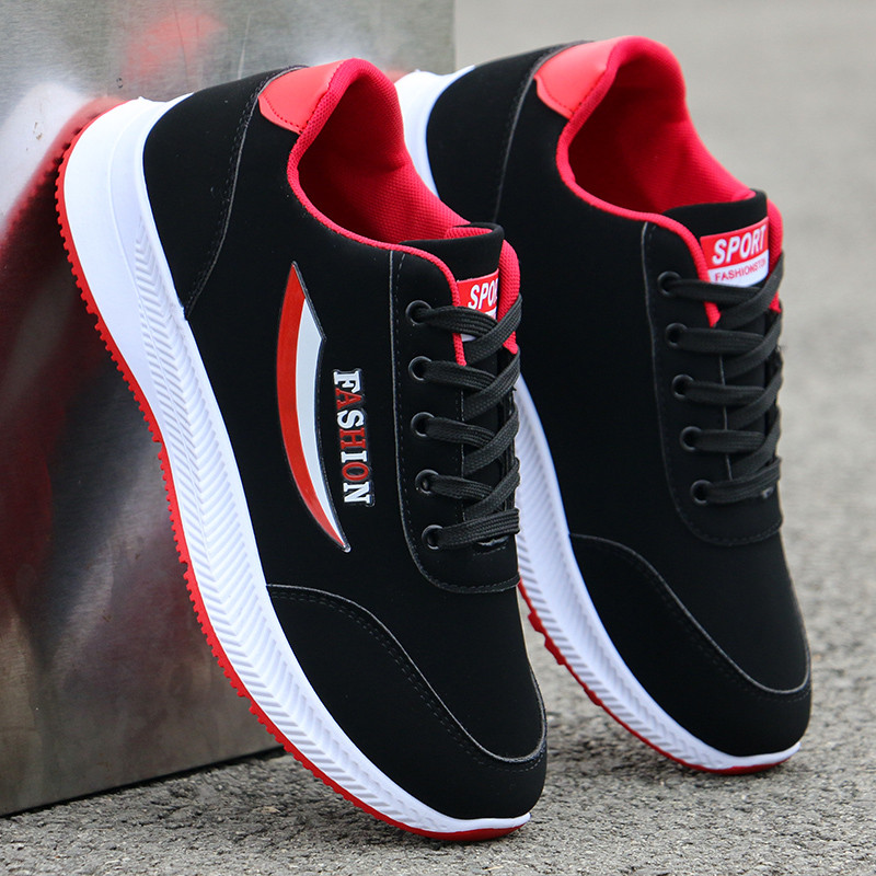 Férfi alkalmi téli cipő fűzővel és lapos talppal