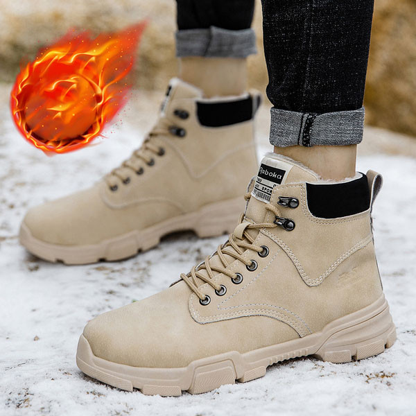 Ανδρικά χειμερινά παπούτσια με κορδόνια - διάφορα μοντέλα