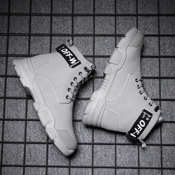 Férfi téli cipő meleg béléssel és fűzővel