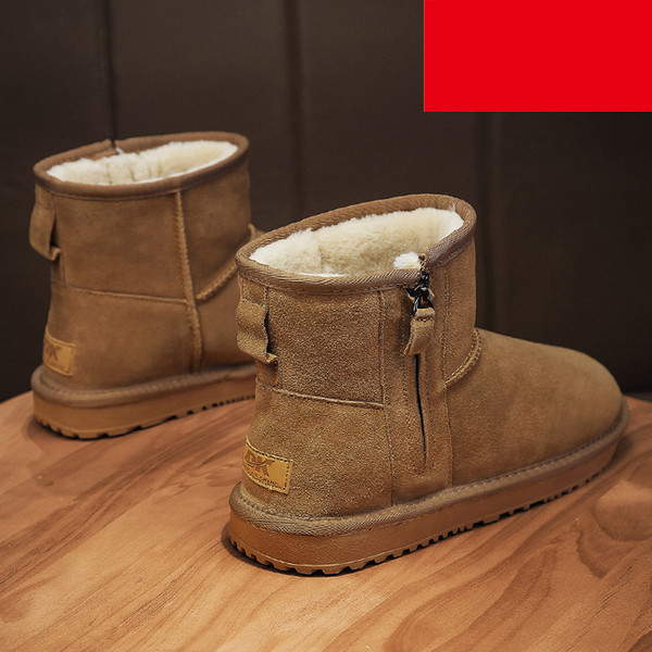 Férfi alkalmi cipő puha béléssel és cipzárral