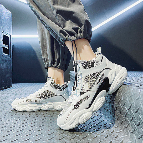 Magas modell férfi tornacipő durva talppal