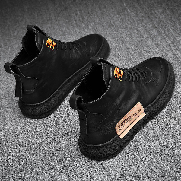 Muške kožne tenisice visoki model