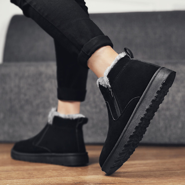 Lapos talpú férfi téli cipő több modellben