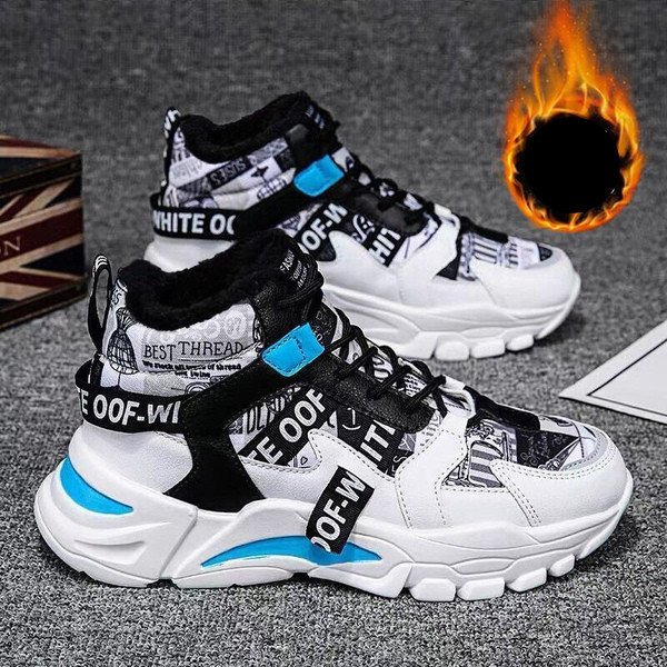 Új modell alkalmi férfi cipők durva talppal