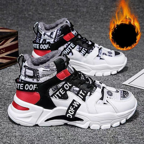 Új modell alkalmi férfi cipők durva talppal