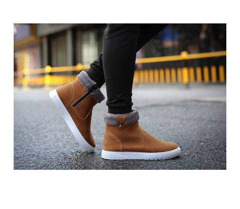 Zimske muške cipele s toplom postavom - nekoliko modela