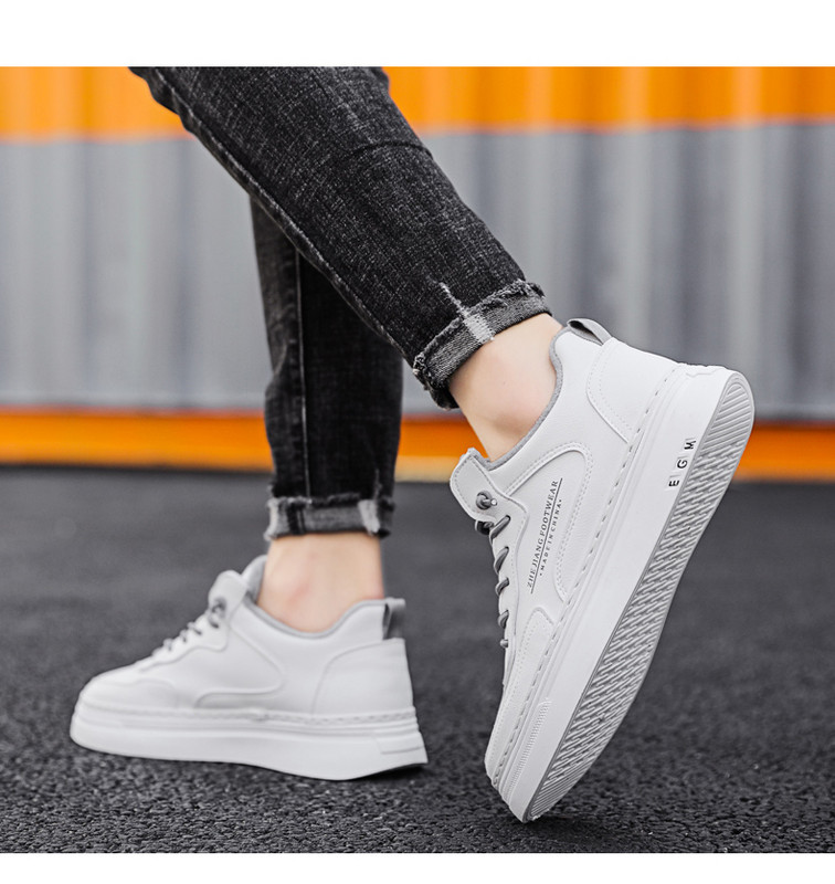 Béléses férfi bőr tornacipő új modellje