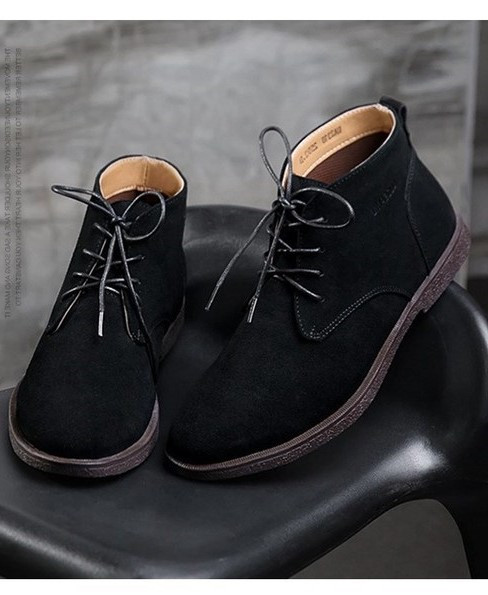 Formális férfi cipő műbőr fűzővel