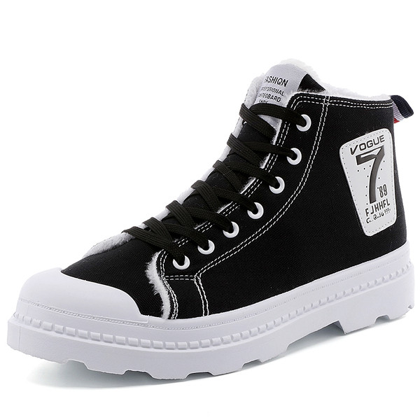 Ανδρικά παπούτσια χειμερινά με ζεστή επένδυση - δύο μοντέλα