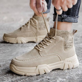 Téli férfi cipő - zokni típusú