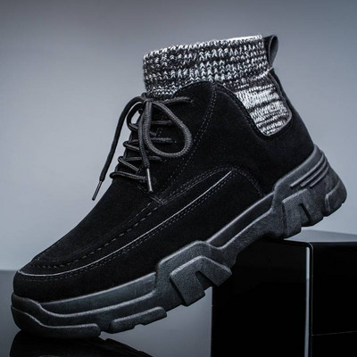 Téli férfi cipő - zokni típusú