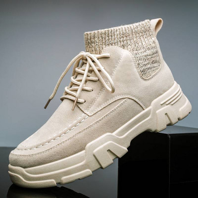 Téli férfi cipő - zokni típusú