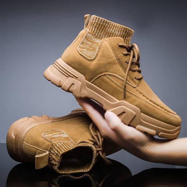 Téli férfi cipő - zokni típusú