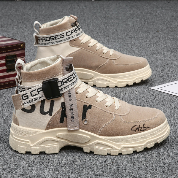 Muške casual cipele sa grubim potplatom u tri boje pogodne za zimu