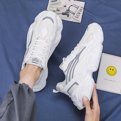 Νέο μοντέλο αθλητικά παπούτσια με τραχιά σόλα και επένδυση