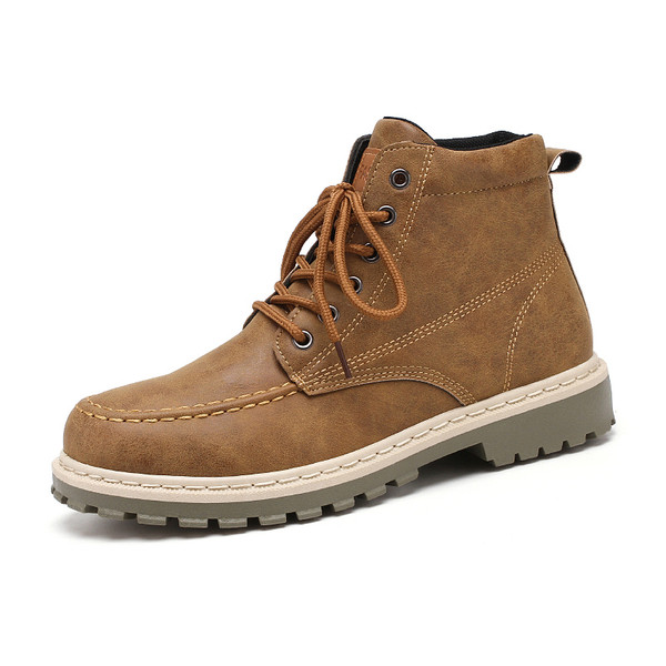 Casual muške cipele sa grubim đonom - eko koža