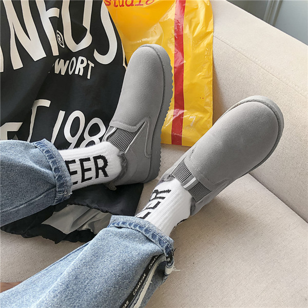 Ανδρικά παπούτσια casual με ζεστή οικολογική επένδυση από σουέτ - δύο μοντέλα