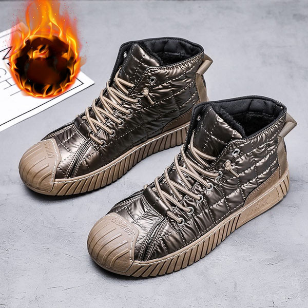 Ležerne cipele s toplom postavom i ravnim potplatom