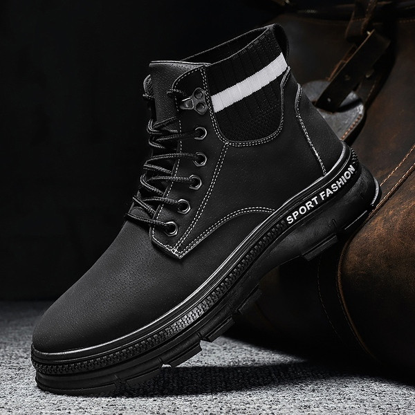 Muške zimske cipele sa vezicama - nekoliko modela