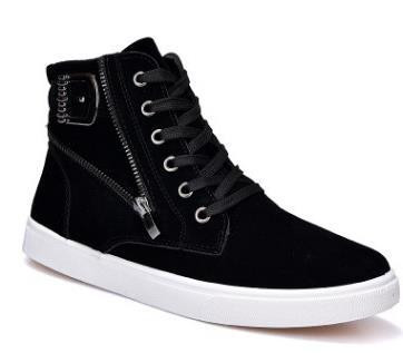 Νέο μοντέλο ανδρικά παπούτσιαμε φερμουάρ και πόρπη