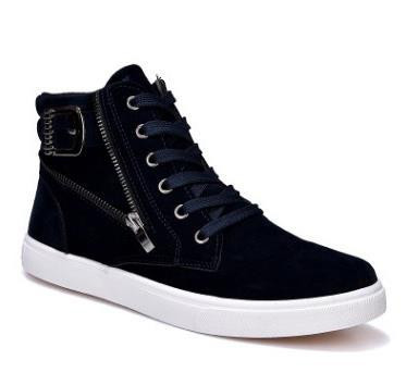 Νέο μοντέλο ανδρικά παπούτσιαμε φερμουάρ και πόρπη