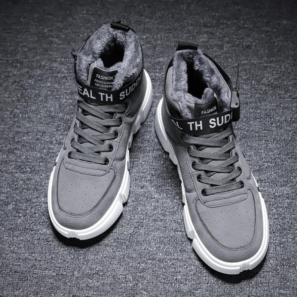 Új modell férfi téli cipő puha béléssel és lapos talppal