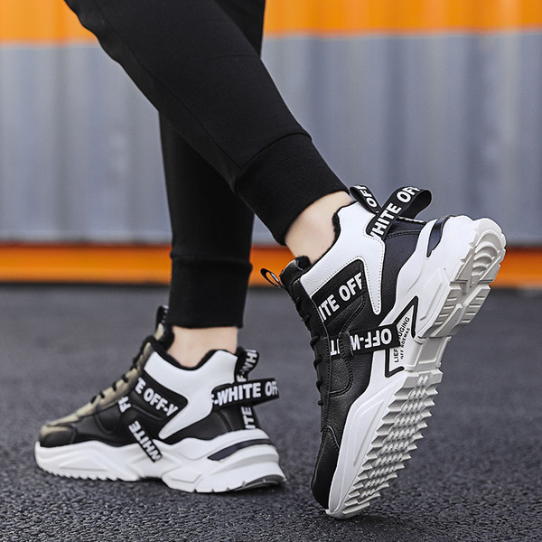 Ανδρικά χειμερινά παπούτσια με ζεστή επένδυση