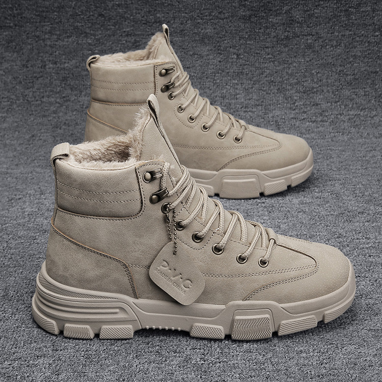 Téli férfi cipő több színben béléssel