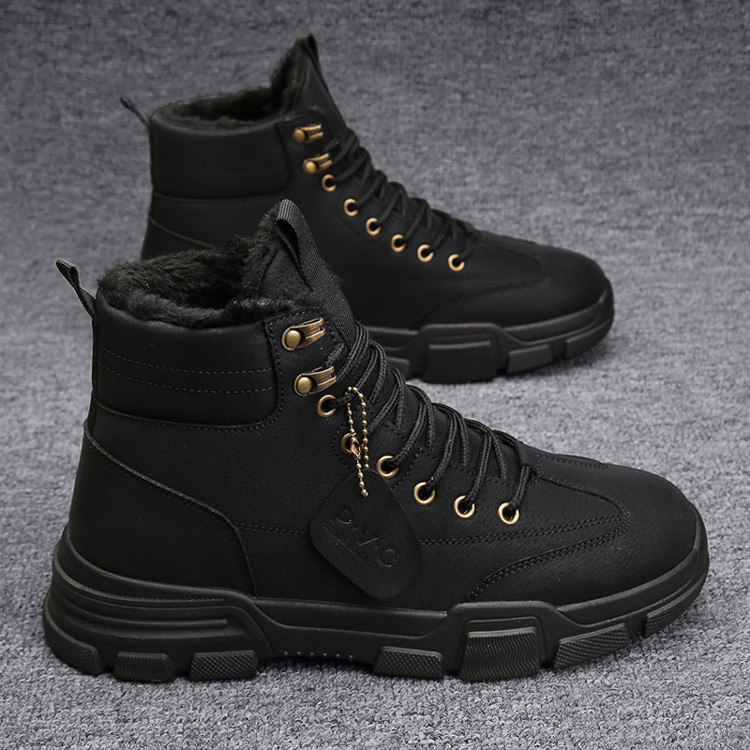 Téli férfi cipő több színben béléssel