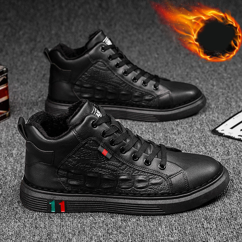 Férfi téli cipő meleg béléssel - több modell