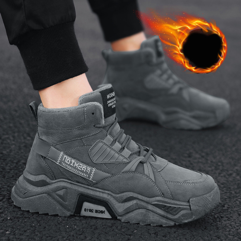 Férfi téli cipő meleg béléssel vagy anélkül