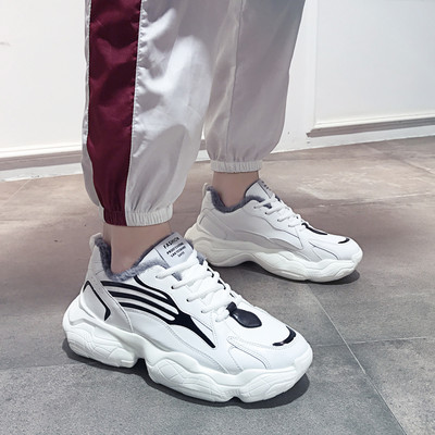 Ανδρικά αθλητικά παπούτσια με ζεστή επένδυση