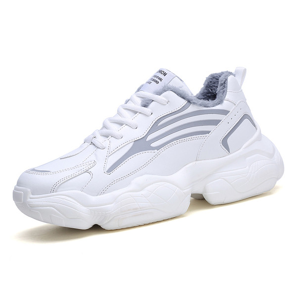 Ανδρικά αθλητικά παπούτσια με ζεστή επένδυση