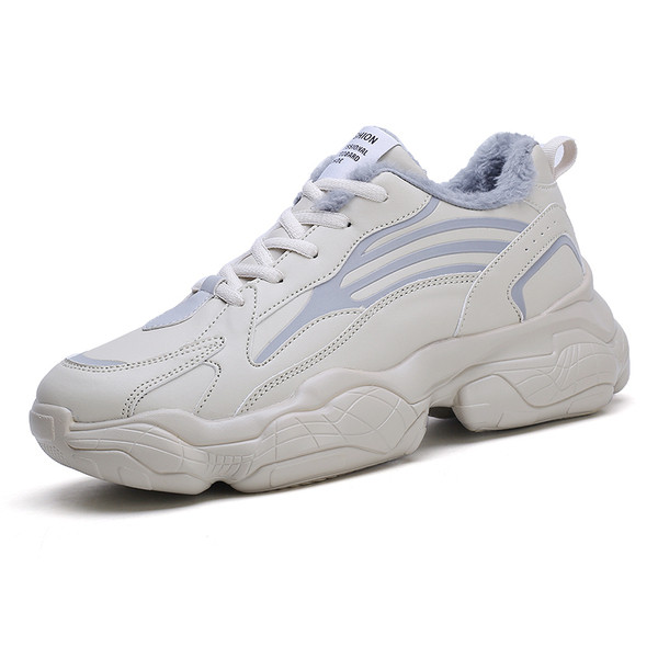 Ανδρικά αθλητικά παπούτσια με ζεστή επένδυση