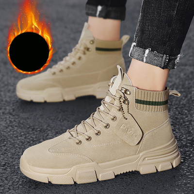 Νέο μοντέλο ανδρικά παπούτσια για χειμώνα με κορδόνια