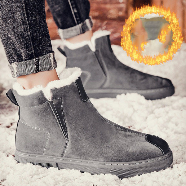 Aktuális férfi csizma meleg béléssel