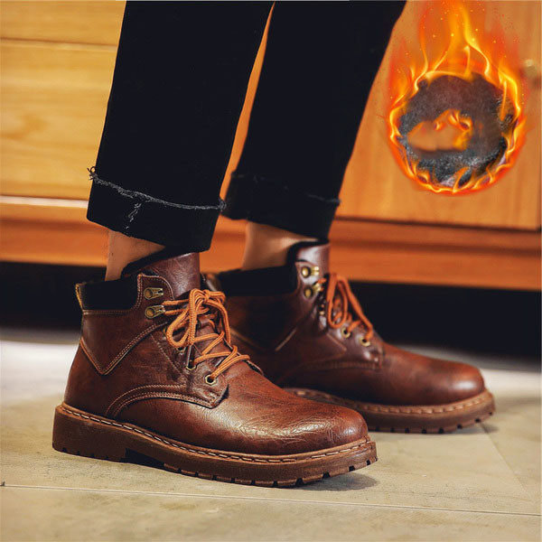 Modern bőr csizma eco bőrből fűzős