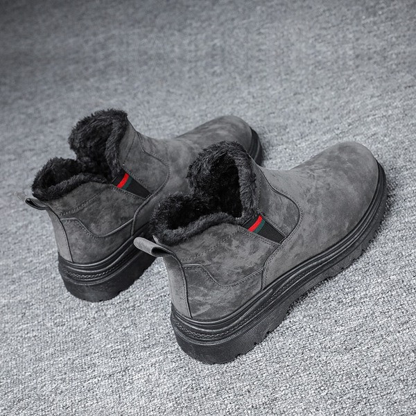 Ökoseemisnahast sooja voodriga talvised meeste saapad