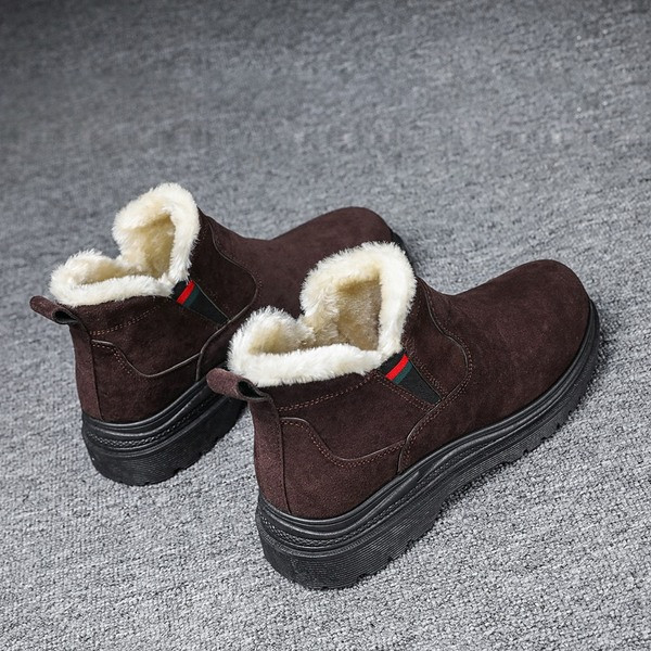 Ökoseemisnahast sooja voodriga talvised meeste saapad