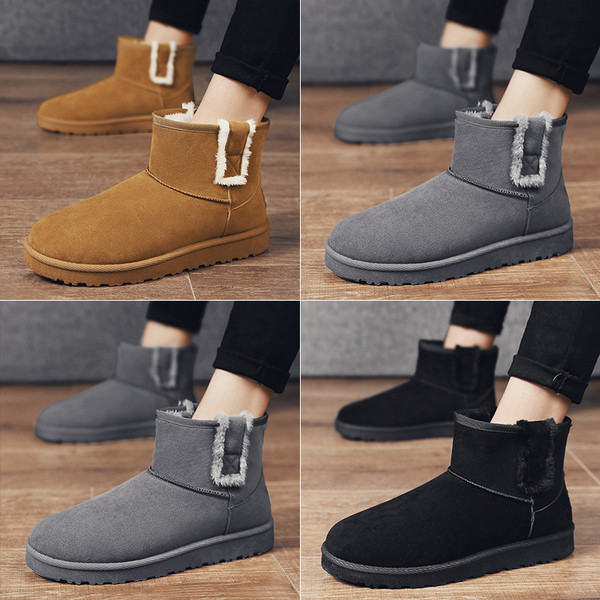 Öko-seemisnahast pehme voodriga vabaaja saapad