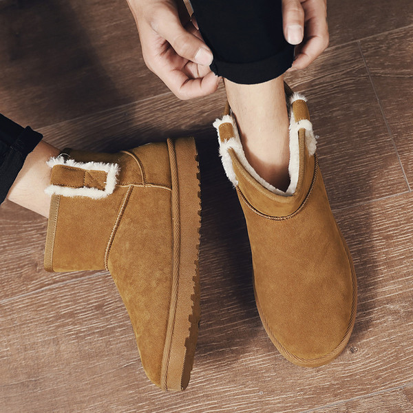 Öko-seemisnahast pehme voodriga vabaaja saapad